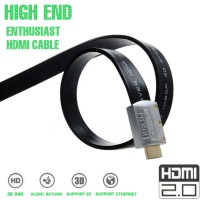 Cáp HDMI 2m chuẩn 2.0 Cabos chính hãng, lõi đồng mạ bạc
